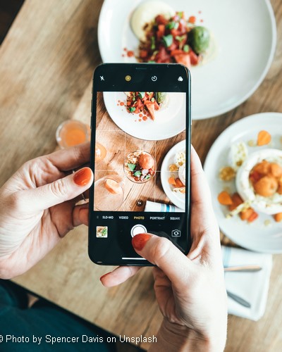 commande restaurant depuis smartphone
